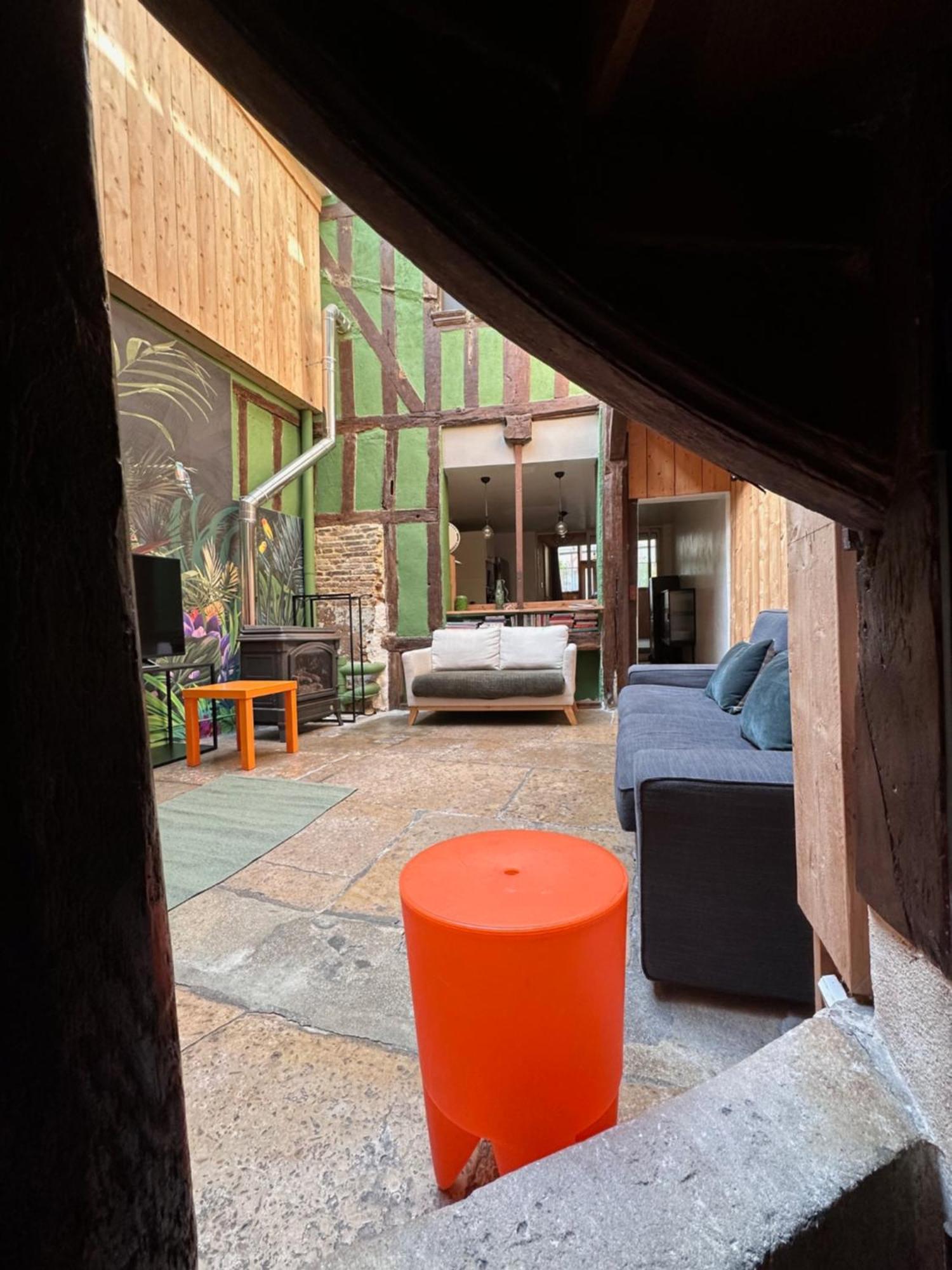 Maison Atypique En Centre-Ville Troyes Extérieur photo